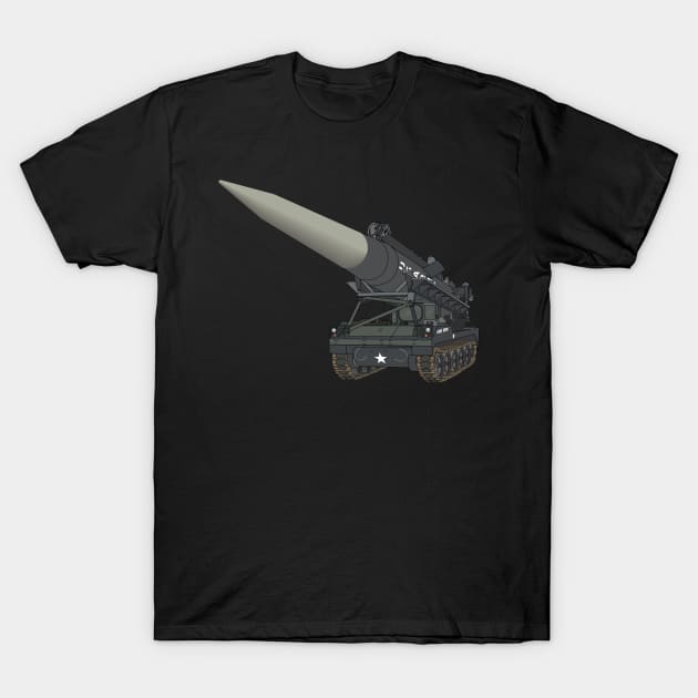 Artillery - Honest John Rocket - MGR1 wo Txt T-Shirt by twix123844